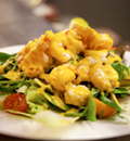Ensalada de langostinos
